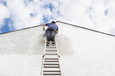 Peinture extérieure à Mortemer — façades et ravalement